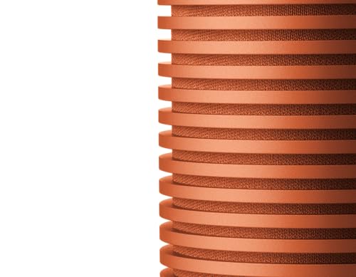 Image of Bang & Olufsen Beosound Explore - Wireless Portable Outdoor Bluetooth Speaker, IP 67 Dustproof and Waterproof, Bonfire Orange