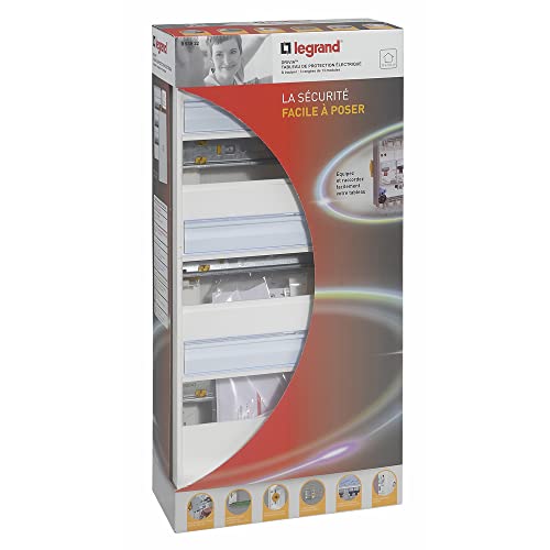 Legrand - Coffret à Équiper - 3 Rangées 39 Modules - ‎500x250x103.5 -avec Borniers