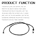 KUQUTIDY Car Brake Pad Wear Sensor Compatible with BMW F20 F21 F30 F31 F32 F33 320i 328i, Front and Rear Brake Pad Wear Sensor, Brake Alarm Line Induction Line Replace OEM#34356792292 34352284656