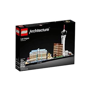 LEGO Architecture Skyline Collection Las Vegas Building Kit 21047 (487 Pieces)