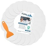 FlyWave Antirutsch Dusche 20 Stück Runde, Anti Rutsch Dusche Aufkleber mit Silikonschaber, Antirutschstreifen Dusche Selbstklebend, Transparent Anti Rutsch Dusche für Badewanne & Dusche