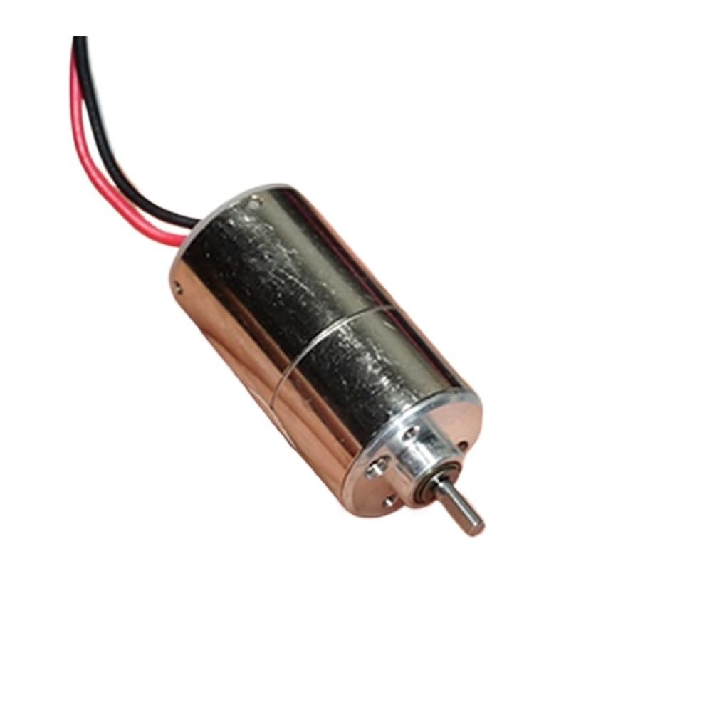 AARTERZZA DC Precision Reducer Electronic Starter Miniature 16mm Coreless Gear Electronic Starter Large Torque Slow Speed DC 3-5V 48-80rpm All Metal Gear Box 125:1