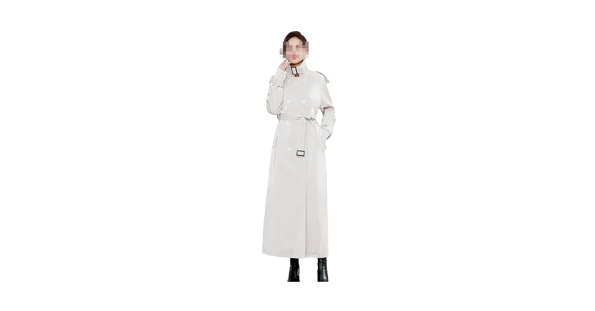 00’s Belted long coat Single Breasted Belted Long Trench Coat – Vivian Seven