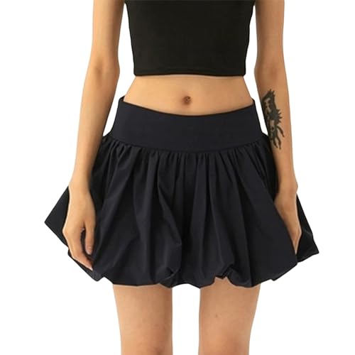 HYKE RANDOM PLEATED SKIRT BLACK Amazon.com: Faux Leather Pleated
