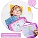 GXGM Zaubertafel Kinder Magnetische Maltafel, Bunt löschbare magnettafel mit Magnetstift, Zaubermaltafel für Reise, Autofahrt, Geburtstag, pädagogisches Geschenk für Kleinkinder, 1 Stück