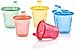 Nuby ID91121 - Vaso boquilla, colores surtidos (pack x 6)