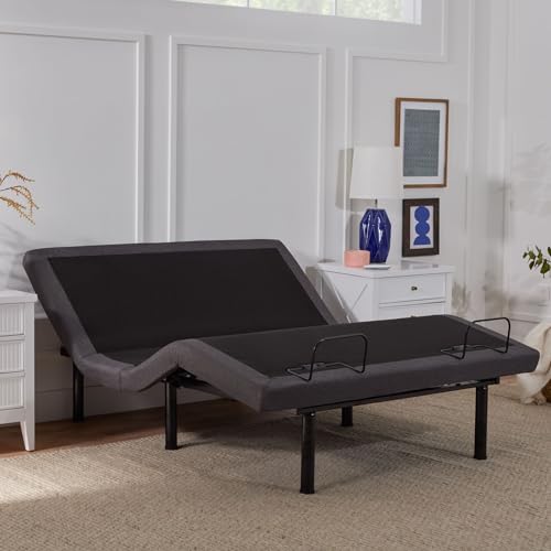 Lucid® L300 Adjustable Bed Frame – USB – Memory Position...