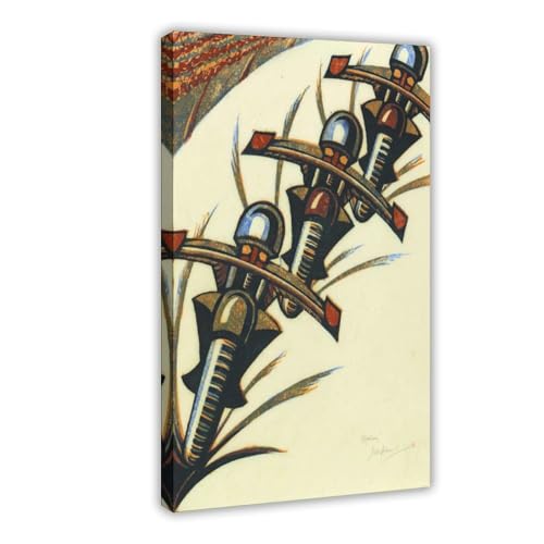 Impression sur toile Speedway par Cyril Power cadre déco 50,8x76,2 cm