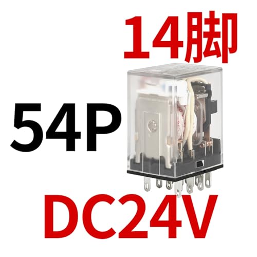 Relais intermédiaire CDZ9-54PL DC24V avec indicateur lumineux à 14 broches