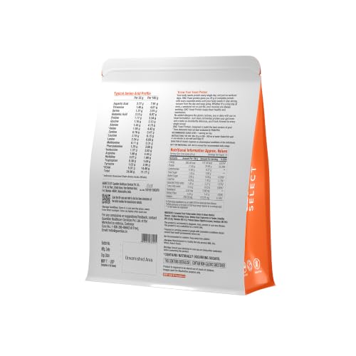 Image of GNC Select Yeast Protein | 25g Protein, 5g BCAAs | Fermentation-Grown | Added Protease | Non-Dairy, 100% Veg, No Added Sugar | Digestive Support | 1lbs
