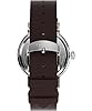 Timex Men's Waterbury 40 mm Watch - Brown Leather Two-Piece Quick Release Strap Blue Dial Silver-Tone Case TW2W20400 #2