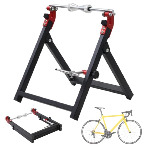 Image of Japard Motorcycle Tire Balancer Bike Stand, Foldable & Portable Wheel Balancing Tools for Most Motorcycles and Sport Dirt Bikes with Centering Cones