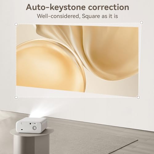 WANBO X5 Full HD Native 1080P 4K HDR, 20000 Lumens | Projector for Home Android 9.0 Quad Core CPU (1GB +16GB) | Fully Automatic | 10W Speaker |... - Image 4