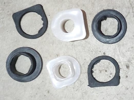 NS RX 100 Headlight Dome Rubber kit Dome Fitting kit Rx 135 RXG Rx135 RX100/RXZ/5Speed-image-0