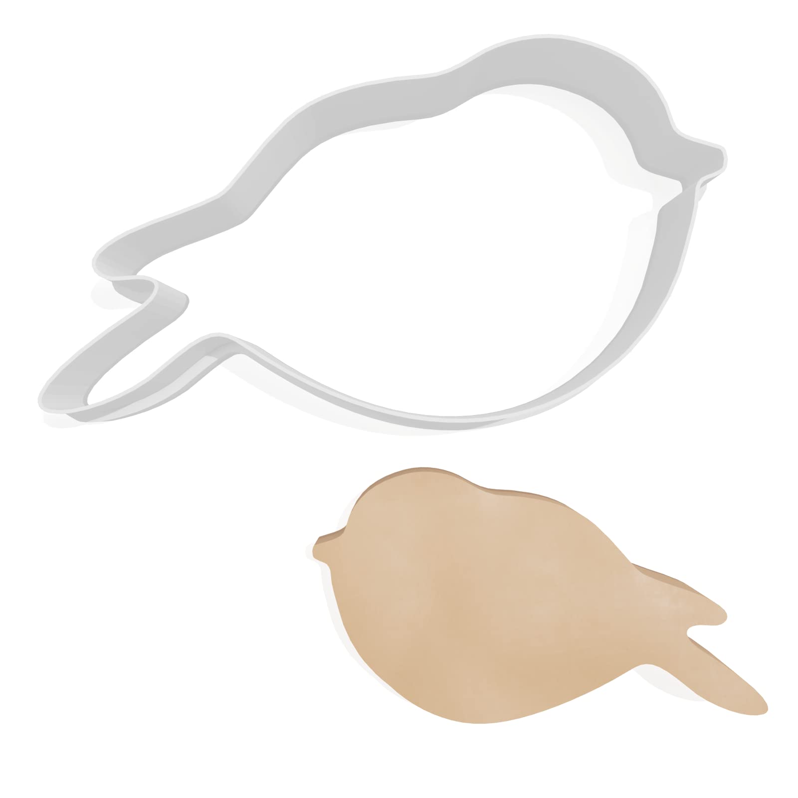 Robin Cookie Cutter - 3 Sizes - Christmas Bird Cookie Cutter - 3 Sizes, 8.5cm