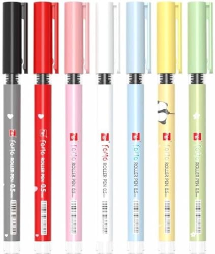 Image of MSGH Figo Fomo Panda Liquid Roller Pen (Blue Pen (pack of 50 pcs))