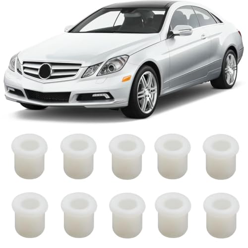 Image of 10Pcs Universal Hood Trunk Lid Emblem Badge Name Plate Grommet Nut for Mercedes-Benz C CL CLK CLS E GL GLK ML SL S 2019972281