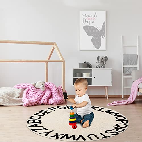 Blue Page SQ1021 Abc Kids Rug Alphabet Educational Area Rugs thumb #6