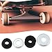 Create idea 1 Set 95A Hard Skateboard Bushings Cylinder Cushions Compatible with Independent Trucks Compatible with Venture Skateboard Black