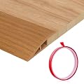 Floor Transition Strip Door Threshold 39" Floor Transition Reducer Trim on The Edges Threshold Strip Self Adhesive Suitable for Doorways, Tiles, Carpet