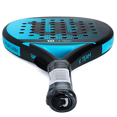 Raquete de Padel Wilson K Team Preta e Azul