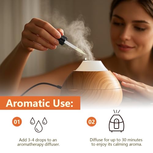 Premium Weihrauchöl – 100% Pure; Natural, Weihrauchöls für haut, Face; Aromatherapy; Best Weihrauchöl for Face, Falten bei Narben; Deep Nourishing