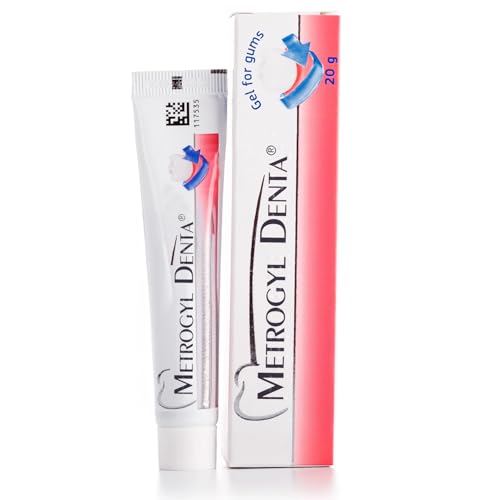 Metrogyl Denta Dental Gel Metrogil Gel for Gums 20g/0.67 oz Made in Ukraine Метрогил Дента