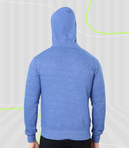 Image of AWG ALL WEATHER GEAR Hoodies for Men | Men's Solid Hooded Sweatshirt | Winter Wear | Pullover | Jackets for Men Stylish | Zipper Hooded Sweatshirt