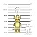 LEGO Minifigures - Large 3 Inch Tall Figure Keychain Light - Triceratops Costume Fan (KE238H)