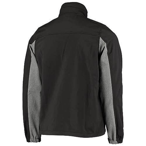Image of dunbrooke Men's Navy Tennessee Titans Zephyr Softshell Full-Zip Jacket