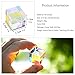 HDCRYSTALGIFTS 25mm Optical Glass X-Cube Prism RGB Dispersion Prism Physics and Decoration Light Spectrum Educational Model Photography Props
