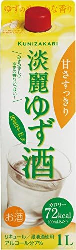 （00:01時点） 中埜酒造 國盛 淡麗ゆず酒 パック [ リキュール 1000ml ]