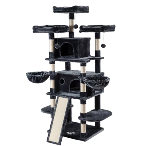 Allewie 3482BL 68 Inches Cat Tree House thumb #8