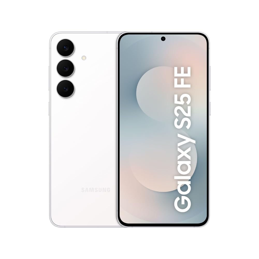 Samsung Galaxy S25 FE 5G Smartphone with Galaxy AI (White, 8GB RAM, 512GB Storage), 12MP Front Camera, ProVisual Engine, Long Battery Life Samsung Galaxy S25 FE 5G Smartphone with Galaxy AI (White, 8GB RAM, 512GB Storage), 12MP Front Camera, ProVisual Engine, Long Battery Life