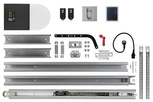 Schellenberg 60923 Garagentorantrieb Smart Drive L mit 2X 868 MHz Handsender, max. Torfläche 10...