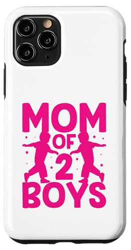 Mom Of Two Boys ̓ Ƒq ̌t X}zP[X iPhone 11 Pro p