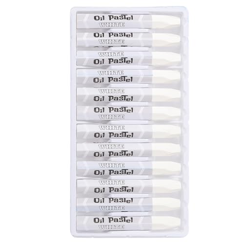 Pastelli A Olio Rossi - 12 Pezzi Morbidi E Cremosi Per Disegno E Sfumatura - Foto 11