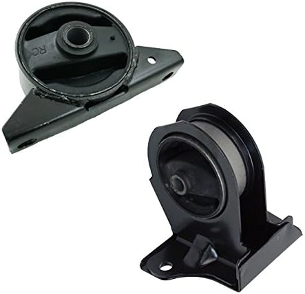 Compatible with 2000-2005 Mitsubishi Eclipse 2.4L MANUAL Front & Rear Motor Mount Set 2PCS : A4603, A4610 - K0911