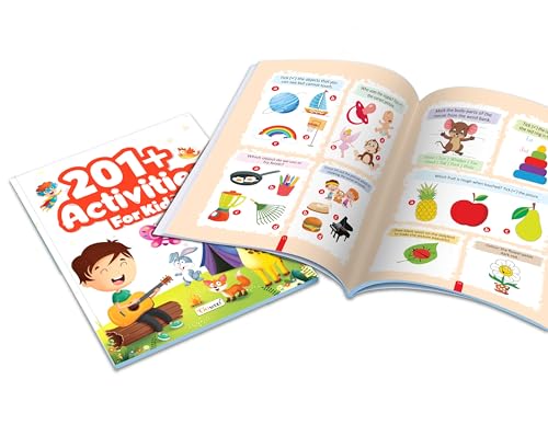 Image of 201+ Activities for Kids for Age 4+ :- fun activity book for kids, engaging activities for kids 4+, creative activity book for toddlers