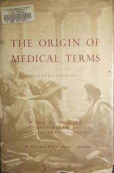 Hardcover Origin of Medical Terms Second (2) Edition Book