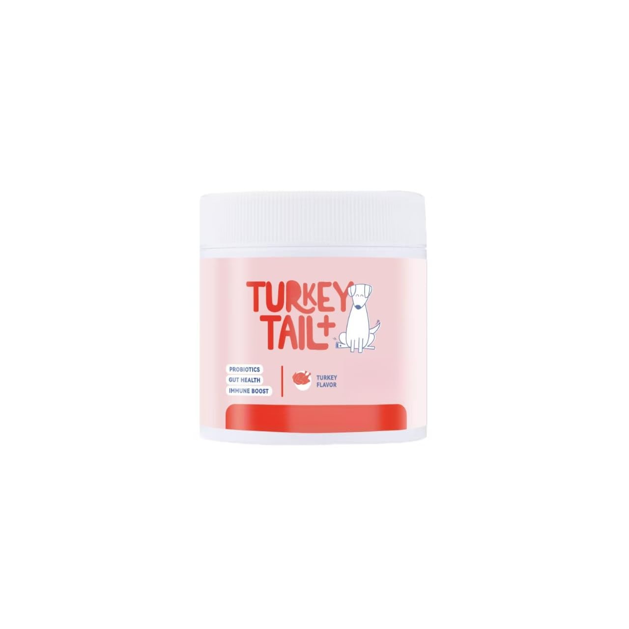 Fungo della coda di tacchino per cani – per intestino, pelle, con supporto immunitario per lipomi, grumi e protuberanze - Vitamine per animali domestici