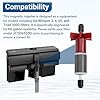 shoudiantong 25870 Impeller Compatible with Tetra Whisper 30-60 Gallon, Whisper 3/4/60, Triad 3000 Power Filters & Aqua Tech 30-60 Top Fin Filters Aquarium Filter Parts #75069200 #3