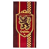 Toallas niños playa - un accesorio de verano con colores llamativos y divertidos diseños de Harry Potter y Gryffindor