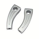 Abrazaderas fijas para asiento de motocicleta de 1 "y 25 MM, elevadores de barra de manillar para Harley Cruiser Chopper.