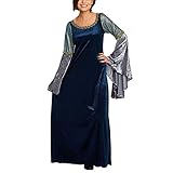 Ärmel in weiter Trompetenform, Oberarme gold-glitzernd