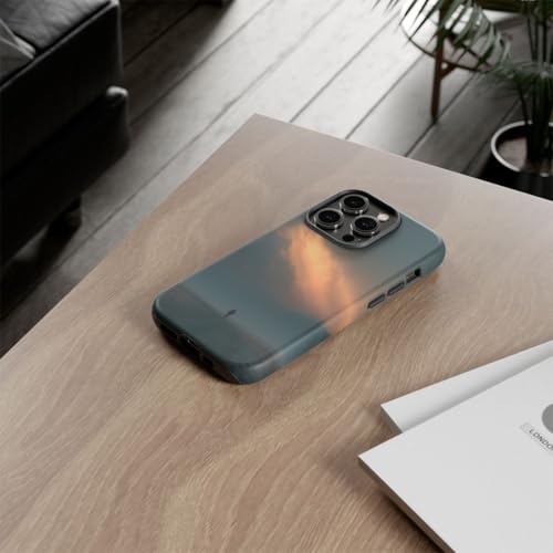 Coque rigide mate iPhone 14 Pro bleu protection antichoc - 4
