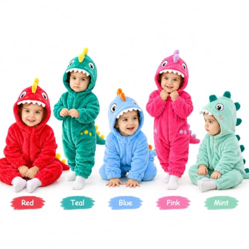 Dinosaur Costume Kids Boys Girls Funny Toddler Rompers Baby Halloween Costumes Cute Cosplay Party Animal Outfits - image 5