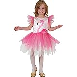 Mortino Disfraz infantil de flamenco, vestido rosalie de animales, carnaval, vestido de verano para niña (104)
