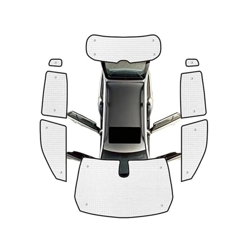 Pare-soleil Jeep Compass MP 552 2017-2023 pour vitres arrière - 4