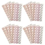 Holibanna 32 Stück Lochverstärker Selbstklebend Metall Verstärkungsringe Lochverstärkun für Gelochte Loseblätter Stabile Haftung Reißfest Dekorativ für Schule Büro und Scrapbook